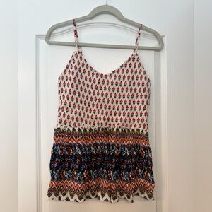 Patrons of Peace Multicolor Patterned Camisole